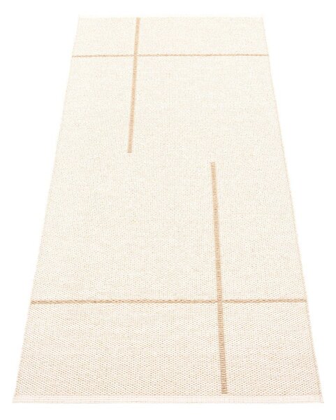 Covor tip traversă pentru interior și exterior bej 70x180 cm Fred Beige – Pappelina