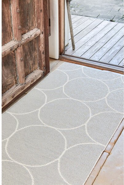 Covor tip traversă pentru interior și exterior crem 70x200 cm Boo Linen – Pappelina