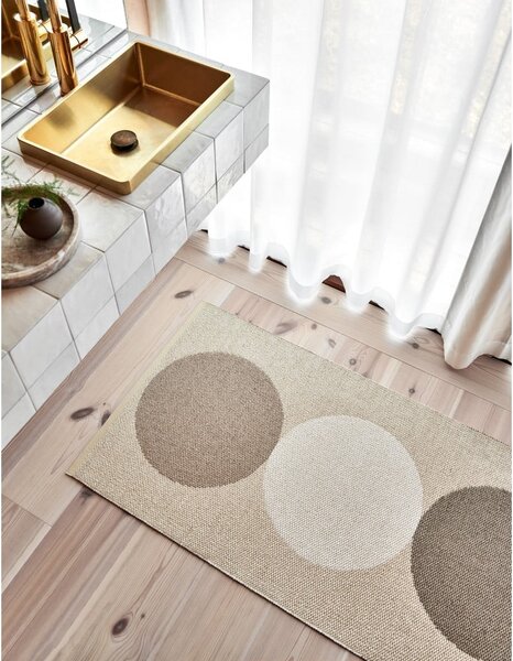 Covor pentru exterior și interior bej/crem 70x140 cm Otto Grain – Pappelina