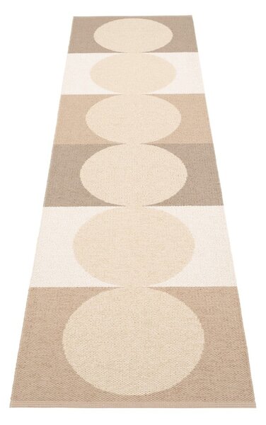 Covor tip traversă pentru interior și exterior bej/crem 70x280 cm Otto Grain – Pappelina