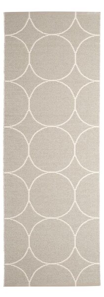 Covor tip traversă pentru interior și exterior crem 70x200 cm Boo Linen – Pappelina