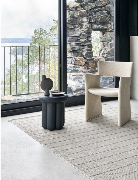 Covor pentru exterior și interior gri 70x90 cm Carl Warm Grey – Pappelina