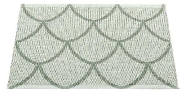 Covor pentru exterior și interior verde 70x50 cm Kotte Army Sage – Pappelina