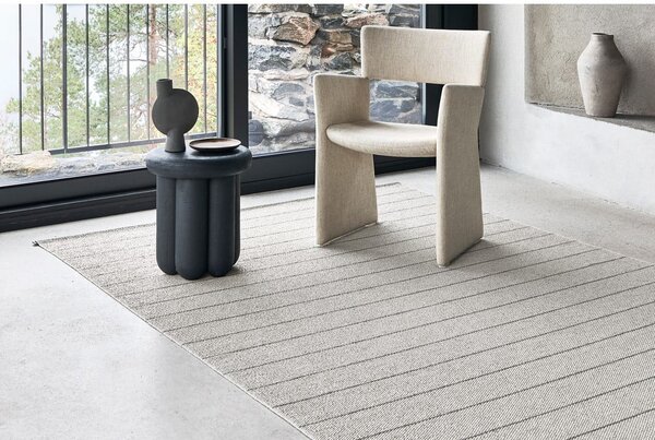 Covor pentru exterior și interior gri 70x90 cm Carl Warm Grey – Pappelina