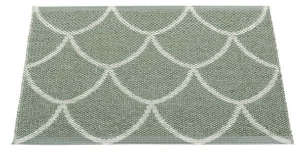 Covor pentru exterior și interior verde 70x50 cm Kotte Army Sage – Pappelina