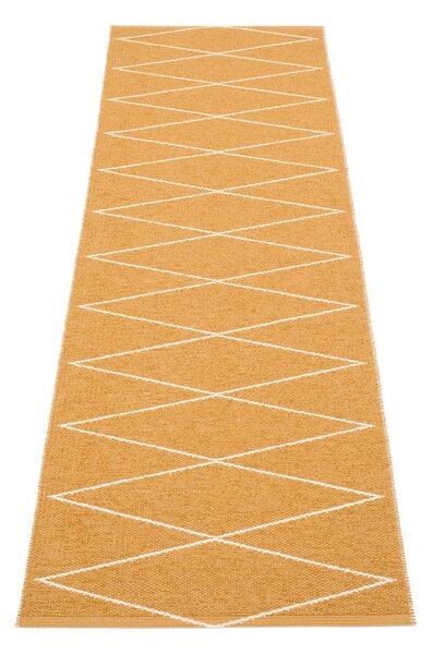 Covor tip traversă pentru interior și exterior galben ocru 70x240 cm Max Ochre – Pappelina