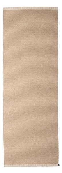 Covor tip traversă pentru interior și exterior bej 70x200 cm Mono Light Nougat – Pappelina