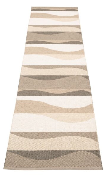 Covor tip traversă pentru interior și exterior maro/bej 70x300 cm Urvi Earth – Pappelina