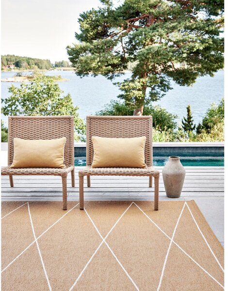 Covor tip traversă pentru interior și exterior galben ocru 70x240 cm Max Ochre – Pappelina