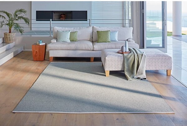 Covor tip traversă pentru interior și exterior verde deschis 70x300 cm Mono Sage Army – Pappelina