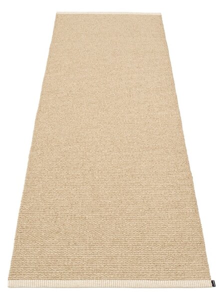 Covor tip traversă pentru interior și exterior bej 70x200 cm Mono Light Nougat – Pappelina