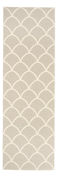 Covor tip traversă pentru interior și exterior crem 70x225 cm Kotte Linen – Pappelina