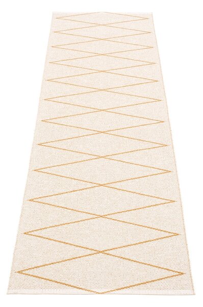 Covor tip traversă pentru interior și exterior galben ocru 70x240 cm Max Ochre – Pappelina