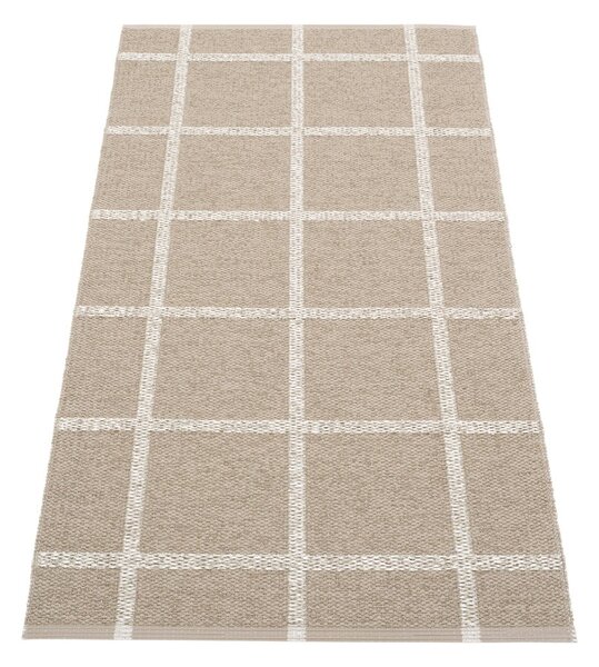 Covor tip traversă pentru interior și exterior bej 70x150 cm Ada Dark Linen – Pappelina