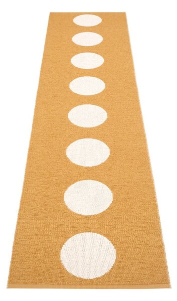 Covor tip traversă pentru interior și exterior galben ocru 70x300 cm Vera Ochre – Pappelina
