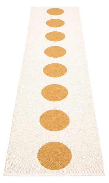 Covor tip traversă pentru interior și exterior galben ocru 70x300 cm Vera Ochre – Pappelina