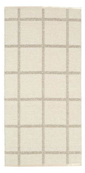 Covor tip traversă pentru interior și exterior crem 70x150 cm Ada Fossil – Pappelina
