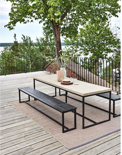 Covor pentru exterior și interior bej 85x160 cm Effi Granit – Pappelina