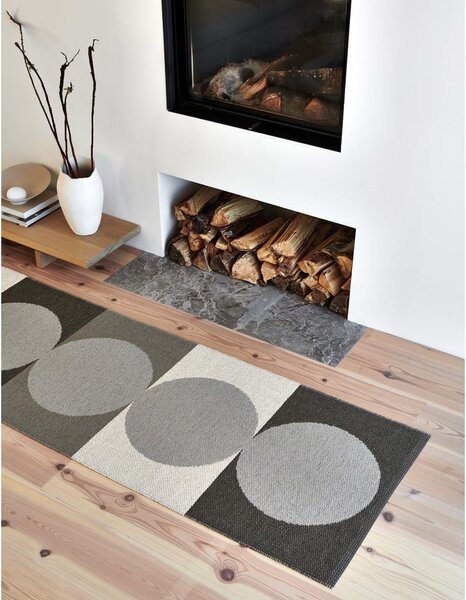Covor pentru exterior și interior gri/crem 70x140 cm Otto Clay – Pappelina