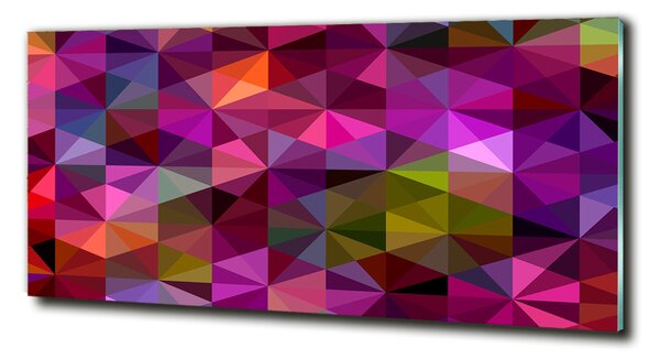 Fotografie imprimată pe sticlă valuri abstracte