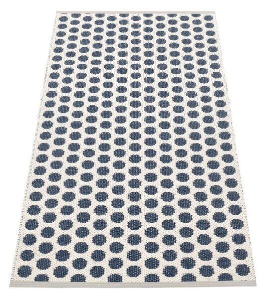 Covor tip traversă pentru interior și exterior albastru închis 70x150 cm Noa Dark Blue – Pappelina