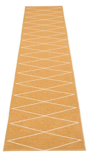 Covor tip traversă pentru interior și exterior galben ocru 70x320 cm Max Ochre – Pappelina