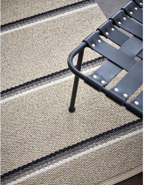 Covor tip traversă pentru interior și exterior bej 70x180 cm Olle Mud Beige – Pappelina