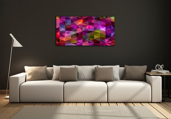 Fotografie imprimată pe sticlă valuri abstracte