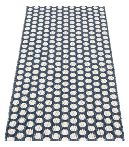 Covor tip traversă pentru interior și exterior albastru închis 70x150 cm Noa Dark Blue – Pappelina