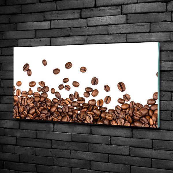 Tablou sticlă Boabe de cafea