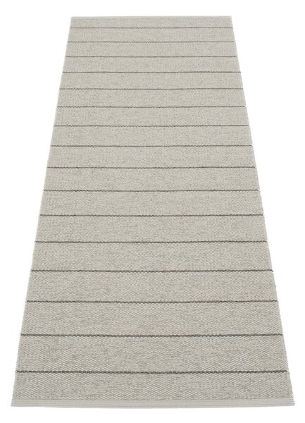 Covor tip traversă pentru interior și exterior gri 70x180 cm Carl Warm Grey – Pappelina