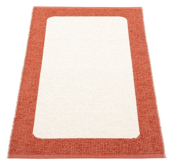 Covor pentru exterior și interior cărămiziu/crem 70x120 cm Ilda Brick – Pappelina