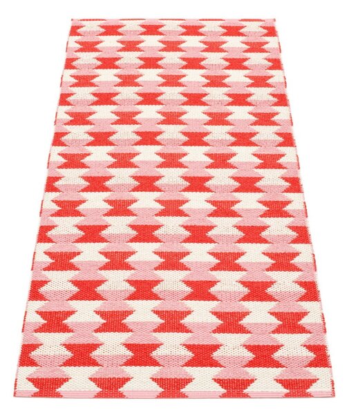 Covor tip traversă pentru interior și exterior roșu 70x160 cm Dana Coral – Pappelina