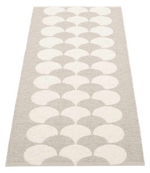 Covor tip traversă pentru interior și exterior crem 70x150 cm Poppy Linen – Pappelina