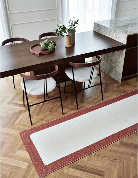 Covor tip traversă pentru interior și exterior cărămiziu/crem 70x240 cm Ilda Brick – Pappelina
