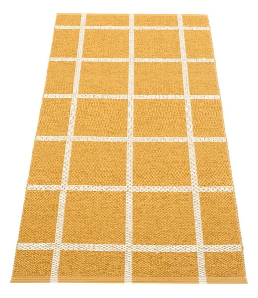 Covor tip traversă pentru interior și exterior galben ocru 70x150 cm Ada Ochre – Pappelina