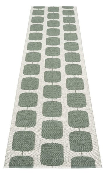 Covor tip traversă pentru interior și exterior verde/crem 70x300 cm Sten Army – Pappelina