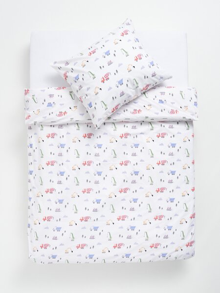 Sinsay - Set cu lenjerie de pat - multicolor