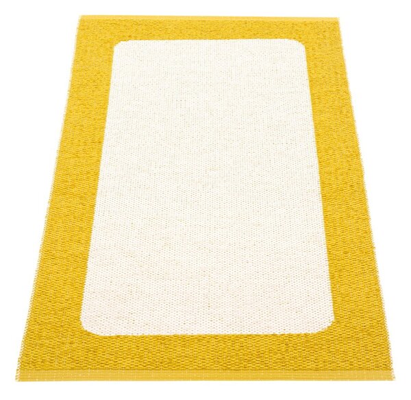 Covor pentru exterior și interior galben muștar/crem 70x120 cm Ilda Mustard – Pappelina