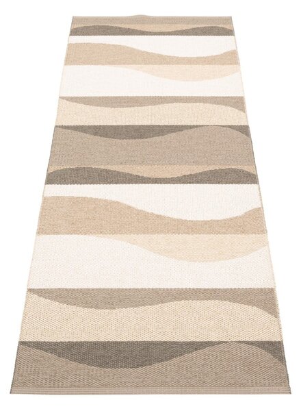 Covor tip traversă pentru interior și exterior maro/bej 70x200 cm Urvi Earth – Pappelina