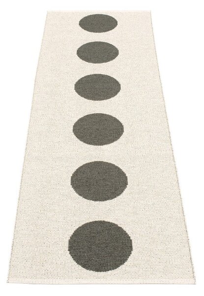 Covor tip traversă pentru interior și exterior gri închis 70x225 cm Vera Charcoal – Pappelina