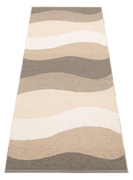 Covor tip traversă pentru interior și exterior maro/bej 70x200 cm Urvi Earth – Pappelina