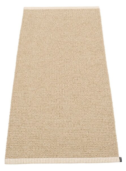 Covor tip traversă pentru interior și exterior bej 60x150 cm Mono Light Nougat – Pappelina