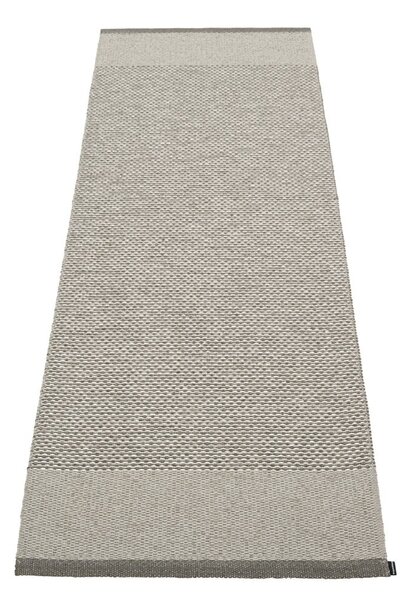 Covor tip traversă pentru interior și exterior gri 85x260 cm Edit Warm Grey – Pappelina