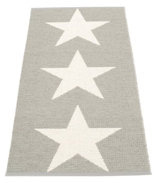 Covor tip traversă pentru interior și exterior gri deschis 70x150 cm Viggo Warm Grey – Pappelina