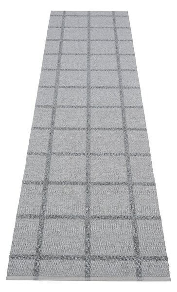 Covor tip traversă pentru interior și exterior gri 70x300 cm Ada Grey – Pappelina