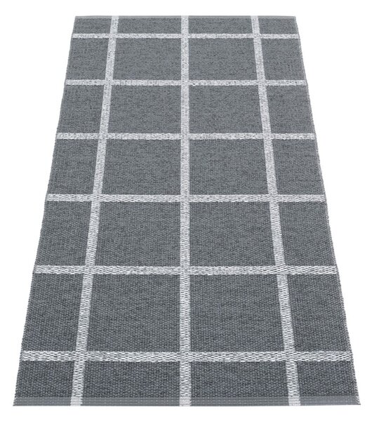Covor tip traversă pentru interior și exterior gri antracit 70x150 cm Ada Granit – Pappelina