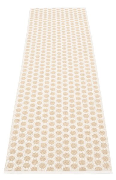 Covor tip traversă pentru interior și exterior bej/crem 70x250 cm Noa Beige Vanilla – Pappelina
