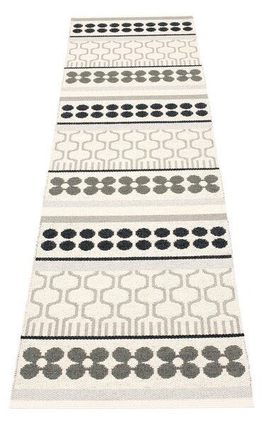 Covor tip traversă pentru interior și exterior gri/crem 70x270 cm Asta Warm Grey – Pappelina