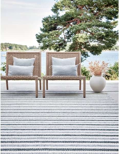 Covor pentru exterior și interior verde/crem 70x120 cm Teo Sage – Pappelina